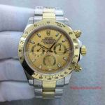 40mm Rolex Daytona Replica 2-Tone Gold Dial Watch - Buy From Replica Watch Trusted Dealer List
